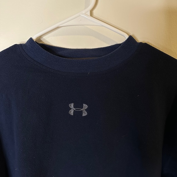 Men's Under Armour Fleece Athletic Shirt Size Large - Picture 2 of 5